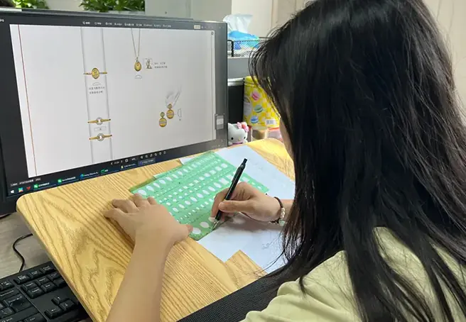 In-House 3D CAD Jewelry Design and R&D Engineering Studio