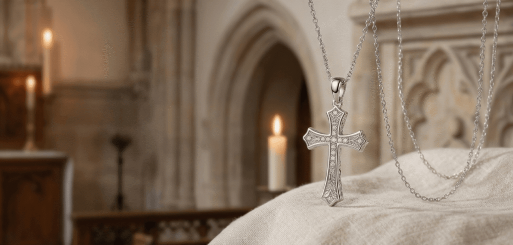 Christian Cross Pendant Necklace